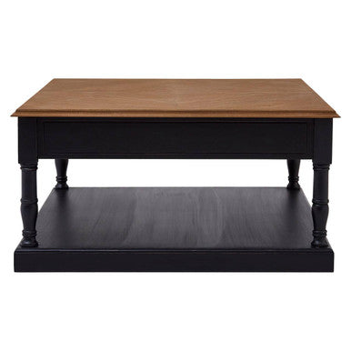 Loire 1 Drawer Black Coffee Table - Image 2