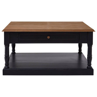 Loire 1 Drawer Black Coffee Table - Image 5