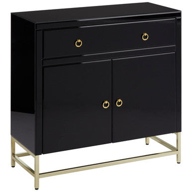 Kensington Townhouse Black Cabinet