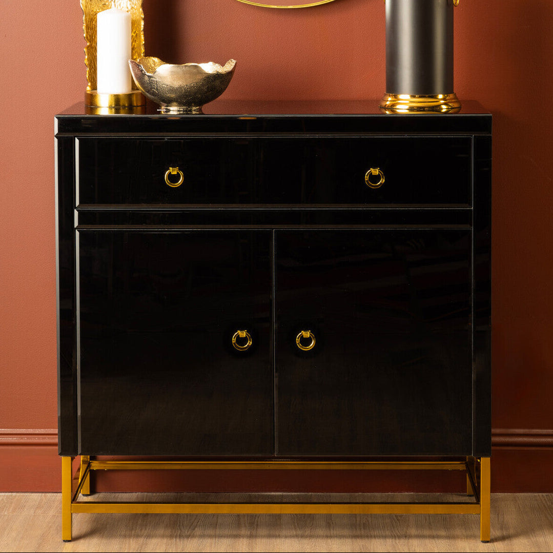 Kensington Townhouse Black Cabinet
