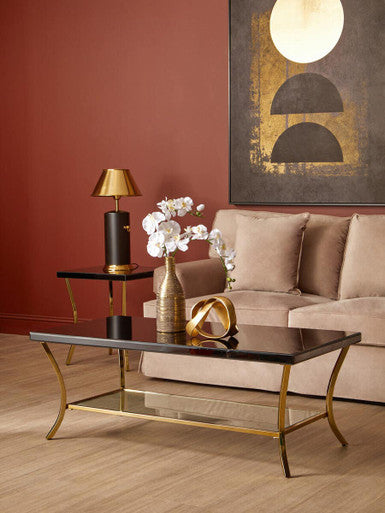 Kensington Townhouse Black Coffee Table