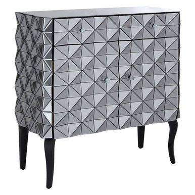 Soho Silver Finish Cabinet - Image 4