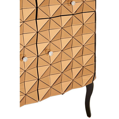 Soho Copper Finish Cabinet