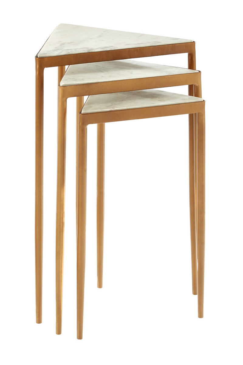 Shalimar Nest Of 3 Tripod Tables - Image 2