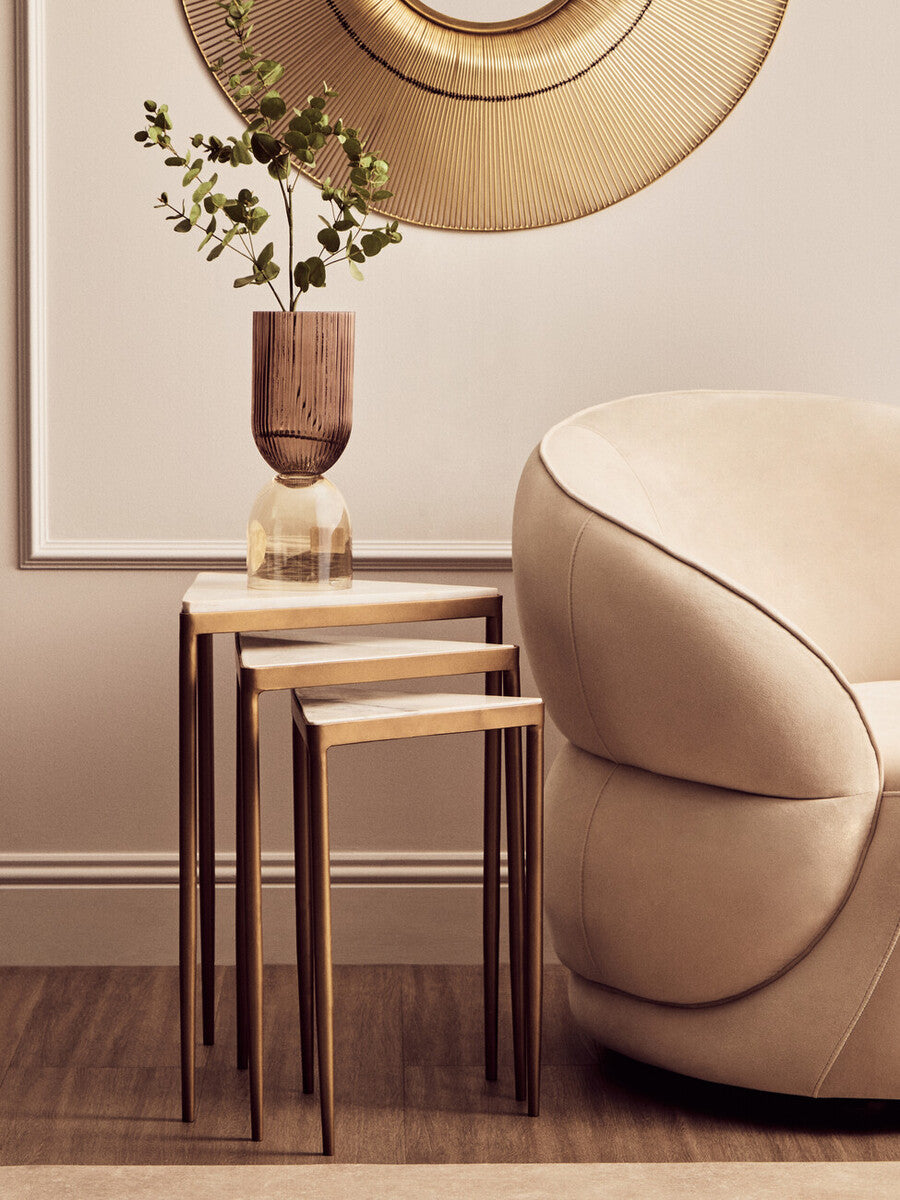 Shalimar Nest Of 3 Tripod Tables