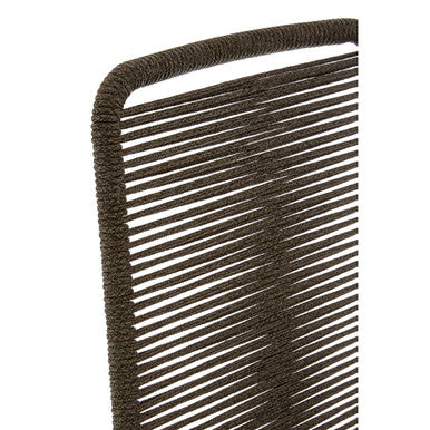 Sisal Grey Rope Bar Chair - Image 5