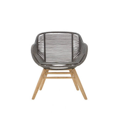 Sisal Grey Rope Armchair - Image 2