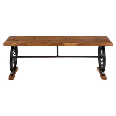 Nandri Acacia Wood Bench