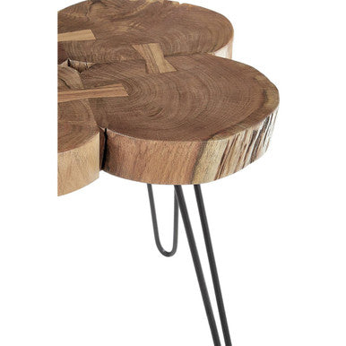 Nandri Acacia Wood Side Table - Image 6