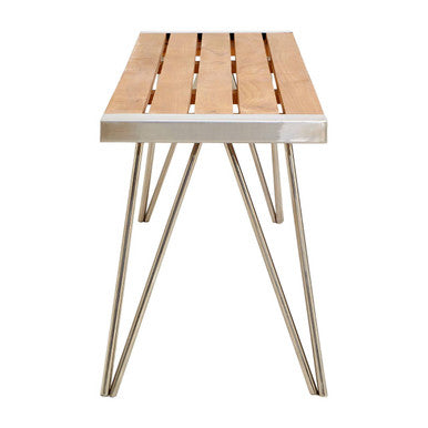 Nandri Teak Wood Bench