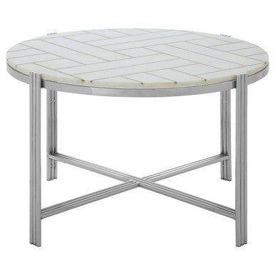 Eva Marble Top Coffee Table - Image 2