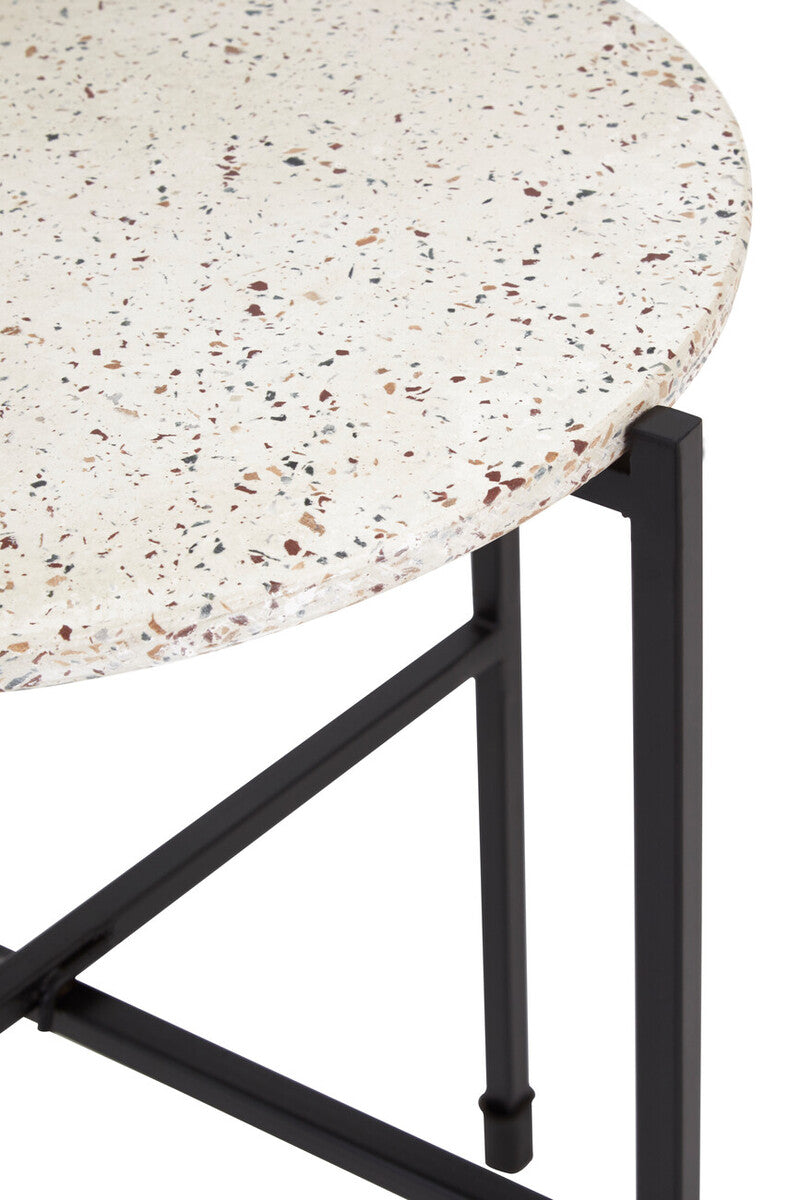 Templar Terrazzo And Iron Table - Image 5