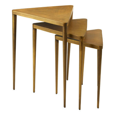 Compo Set Of 3 Triangular Nesting Tables - Image 5