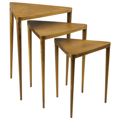 Compo Set Of 3 Triangular Nesting Tables - Image 6