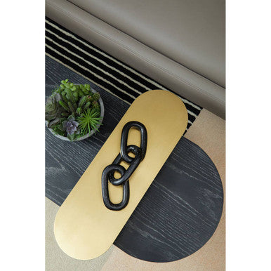 Brown Leather Effect Sofa, Lagero - Image 10