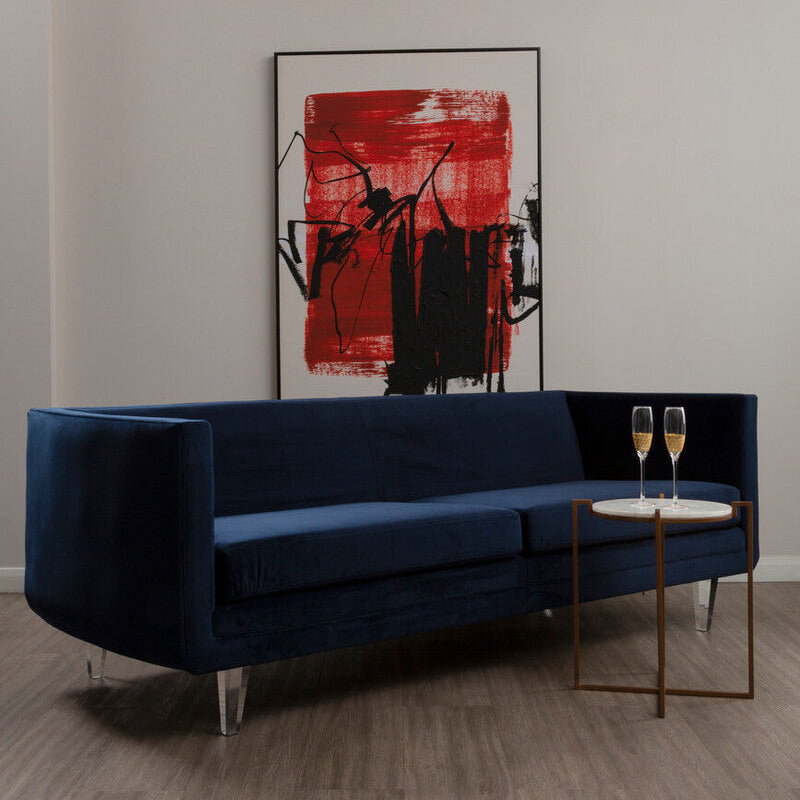 Dark Blue Sofa, Pinner - Image 3