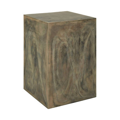 Rosado Marble Effect Side Table And Stool - Image 4