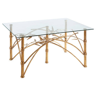 Zariah Table With Bamboo Design Legs