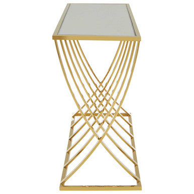 Reena Gold Console Table - Image 3