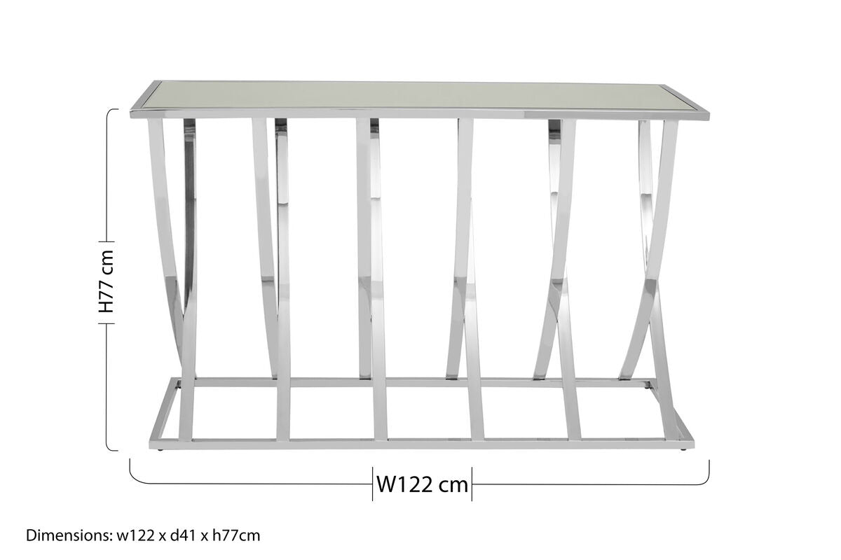 Reena Silver Console Table - Image 6