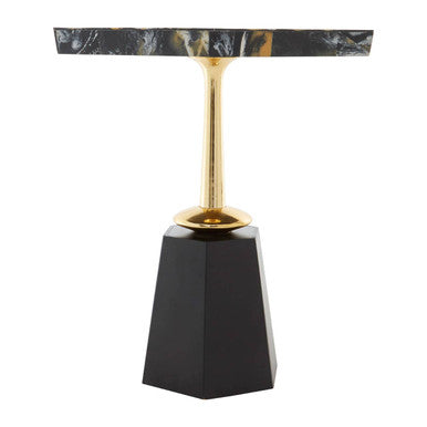Odell Hexagonal Horn Top Side Table - Image 2