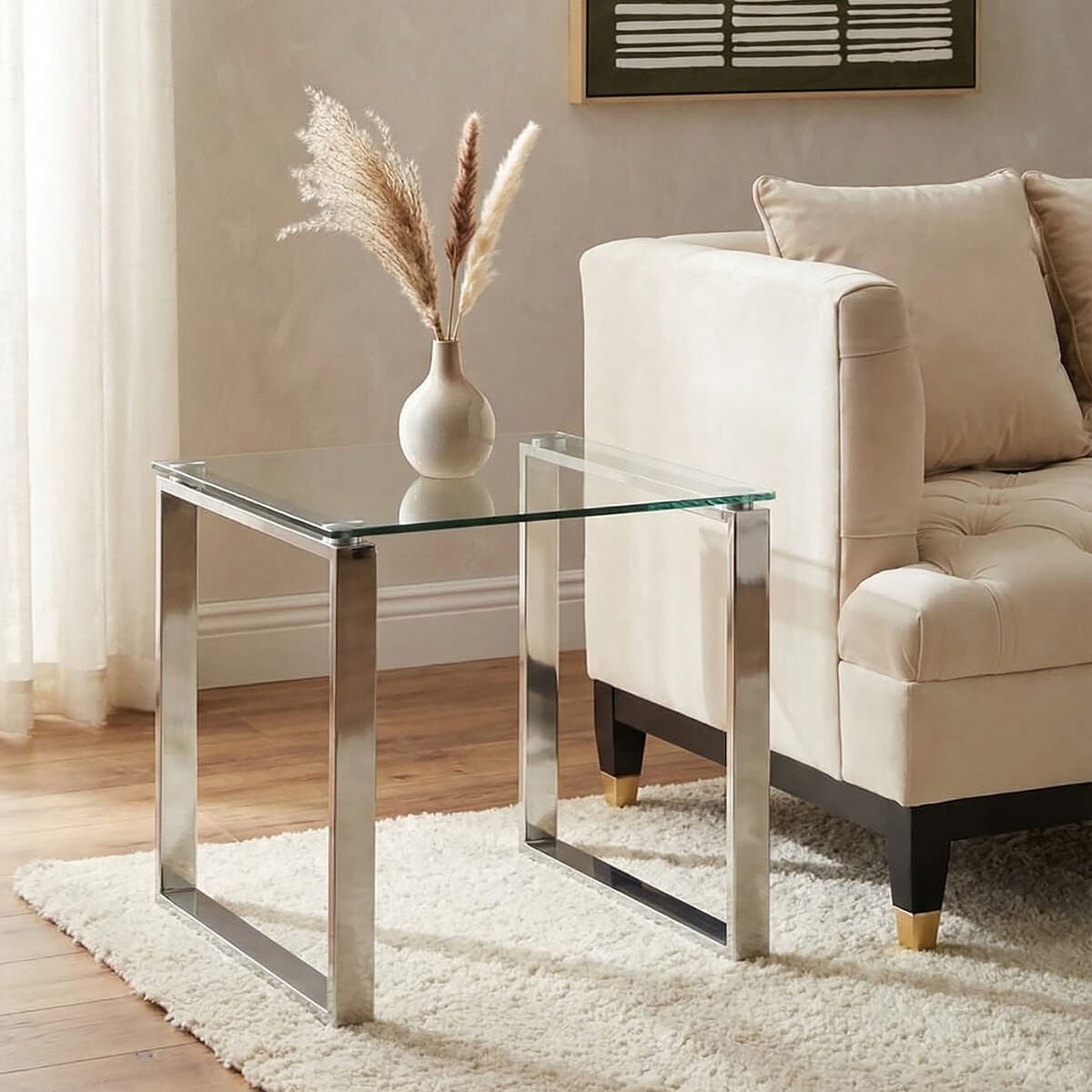 Allure Square End Table