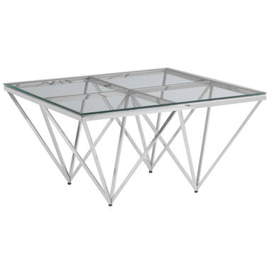 Allure Tempered Glass Coffee Table - Image 4