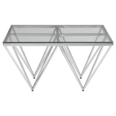 Allure Tempered Glass Coffee Table - Image 2