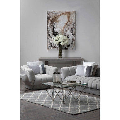 Allure Tempered Glass Coffee Table - Image 3