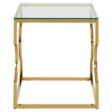 Allure Curved Frame End Table - Image 3