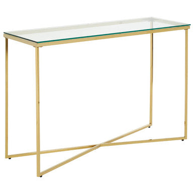 Allure Cross Base Console Table - Image 4