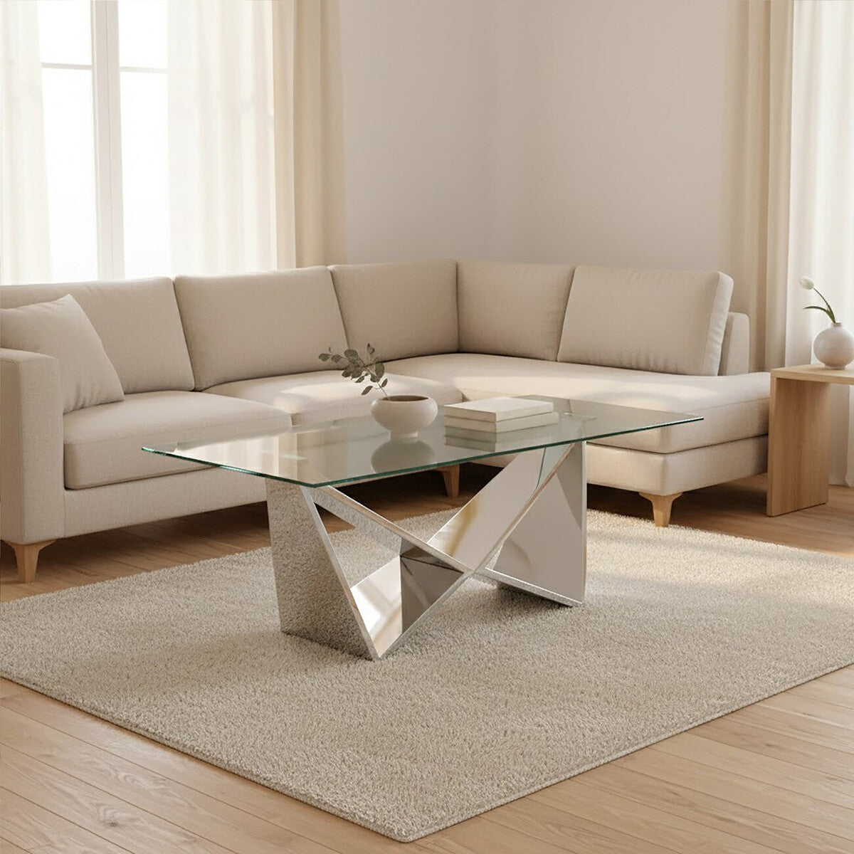 Allure Wing Base Coffee Table