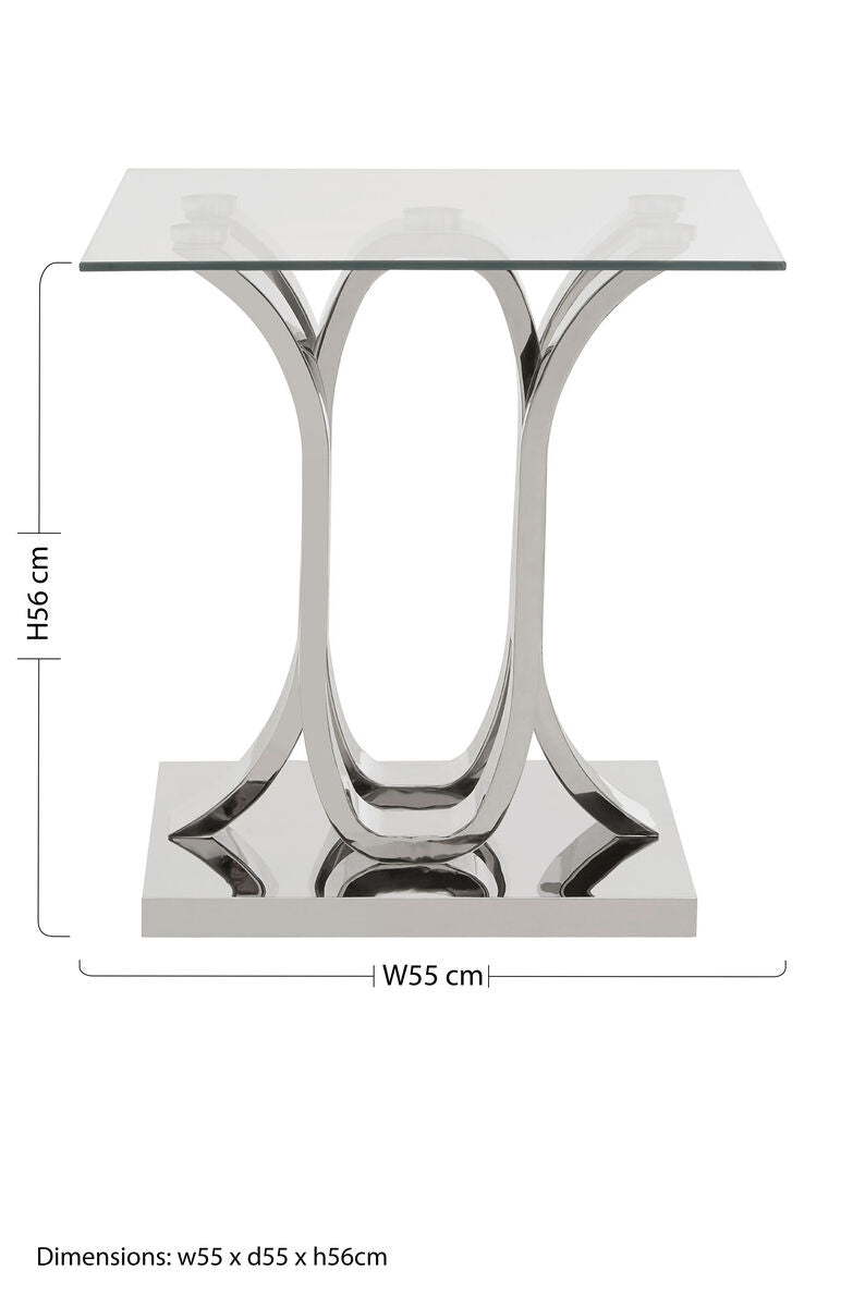 Allure Curved Base End Table - Image 6