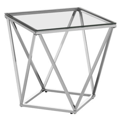 Allure Small Inverted Prism End Table - Image 2
