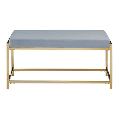 Allure Gold And Powder Blue Bench - Image 2