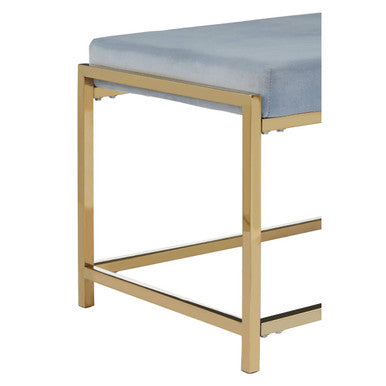 Allure Gold And Powder Blue Bench
