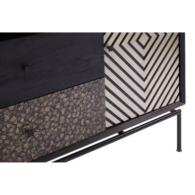 Boho 2 Door 2 Drawer Sideboard