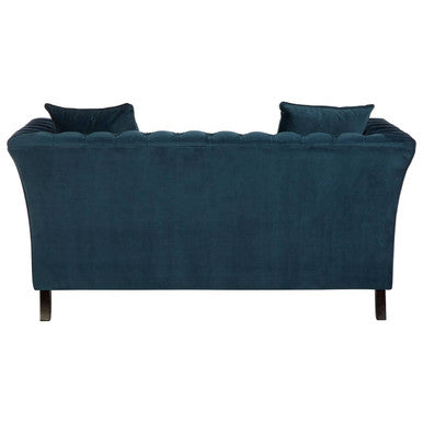 2 Seater Midnight Velvet Sofa, Sabrina - Image 5