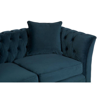 2 Seater Midnight Velvet Sofa, Sabrina - Image 10