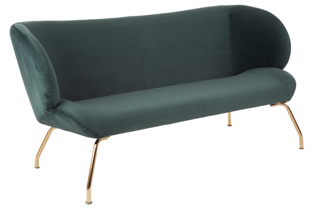 Kolding 2 Seat Green Sofa