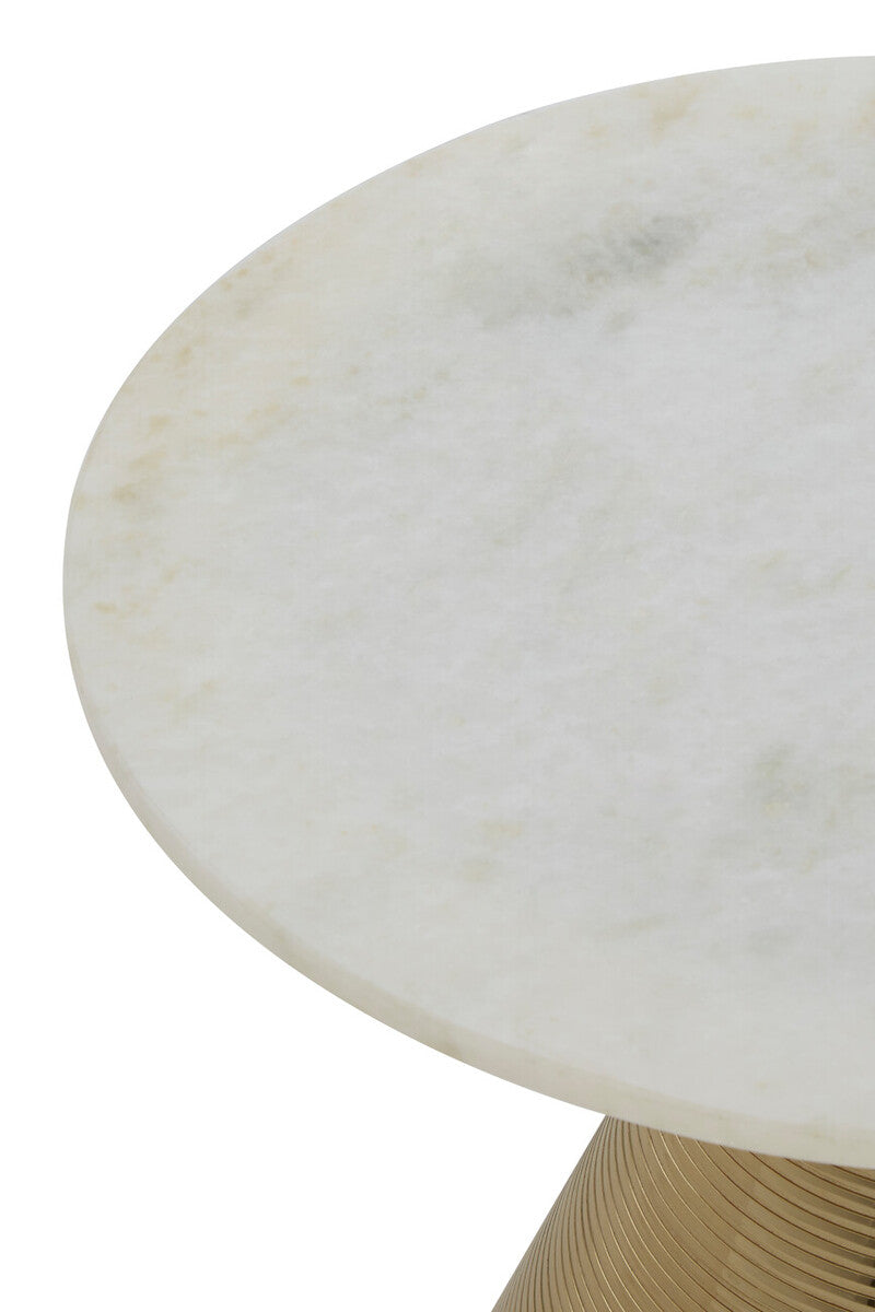 Martini Table With White Marble Top