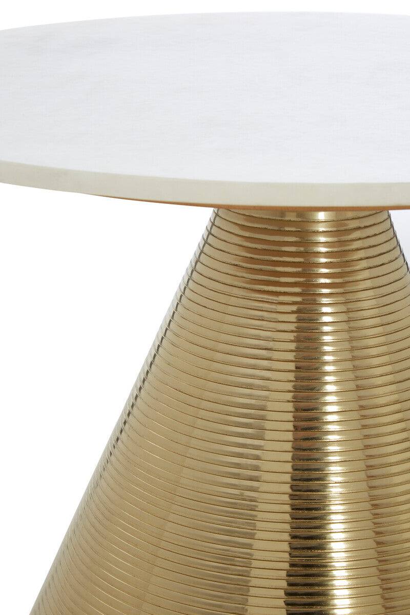 Martini Table With White Marble Top