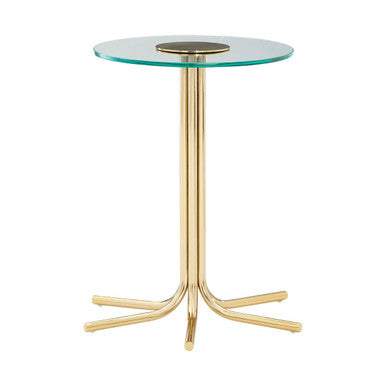 Miley Side Table With Glass Top - Image 2