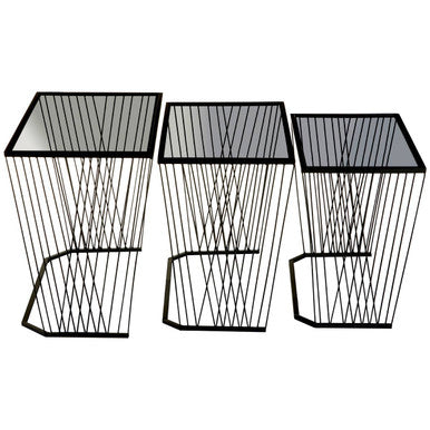 Trento Set Of 3 Side Tables