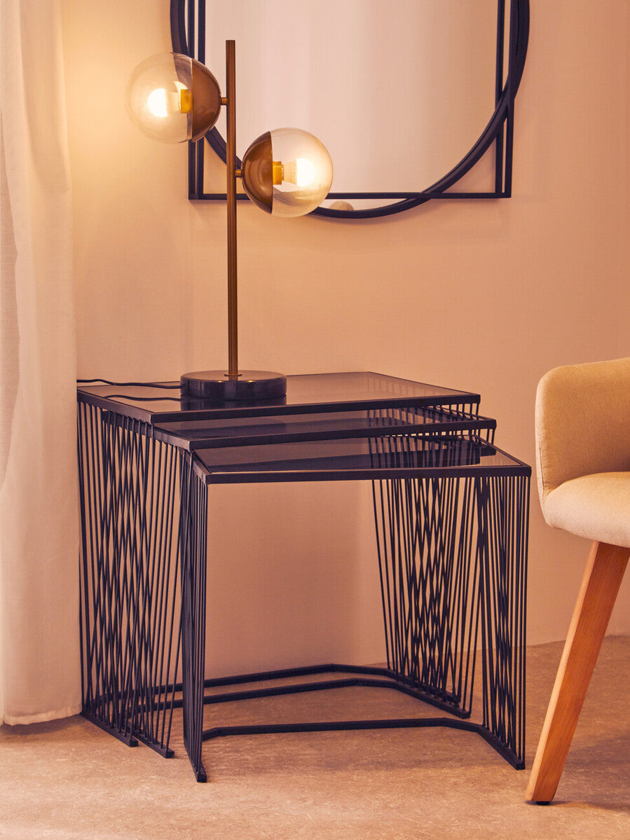 Trento Set Of 3 Side Tables