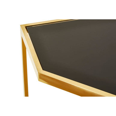 Horizon Black Tempered Glass Console Table - Image 6