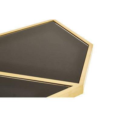 Horizon Black Tempered Glass Console Table - Image 7