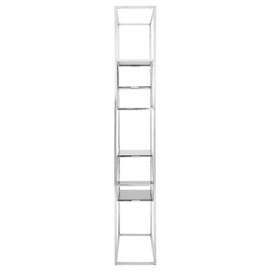 Horizon 4 Tier Silver Finish Shelving Unit