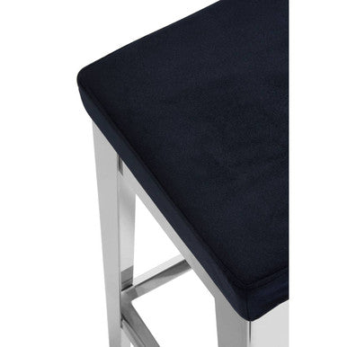 Horizon Silver Bar Stool