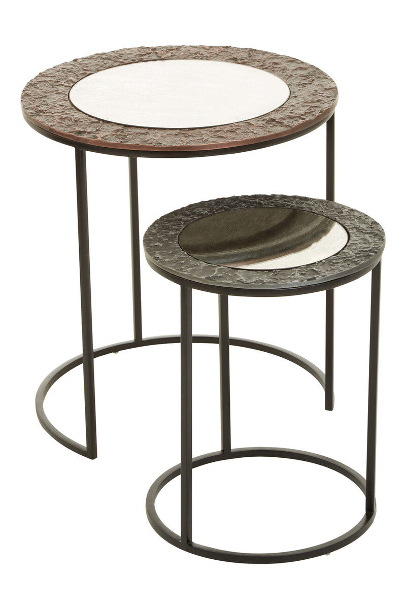 Akola Set Of 2 Round Nesting Tables - Image 5